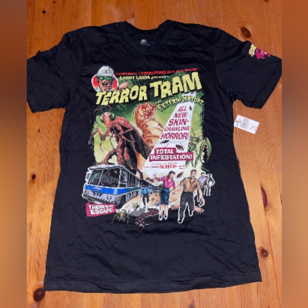 Universal Studios Halloween Horror Nights Terror Tram shirt -size 2XL